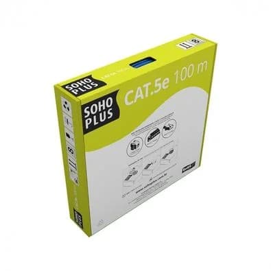 Cabo de Rede CAT.5e Furukawa SOHOPLUS, 100 Metros, Branco - 23200124