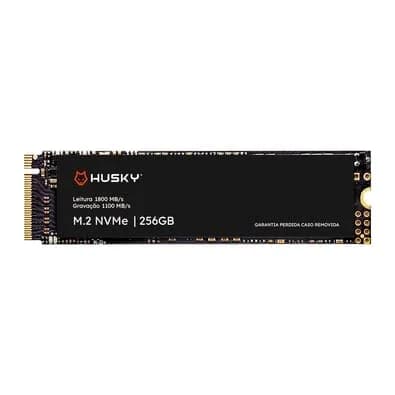 SSD Husky ThunderBoost, 256GB, M.2 2280, PCIe 3.0 x4, NVMe, Leitura: 1800 MB/s, Gravação: 1100 MB/s - HSSD002256