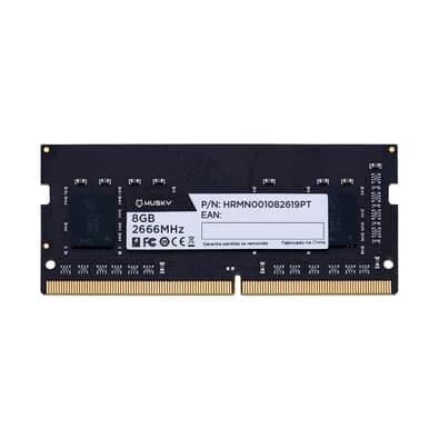 Memória RAM para Notebook Husky, 8GB, 2666MHz, DDR4, CL19 - HRMN001082619PT