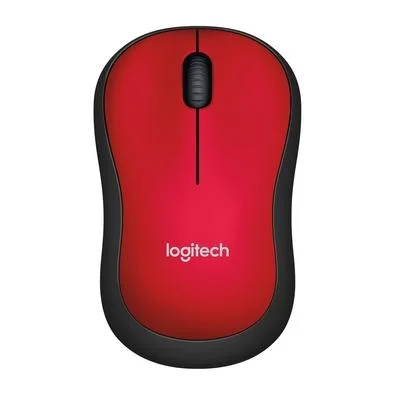 Mouse Sem Fio Logitech M185 Vermelho