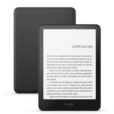 Kindle Paperwhite Amazon 7", 16GB, Tela antirreflexo, Bateria que dura semanas, À Prova d'água, Preto - B0CFPL6CFY