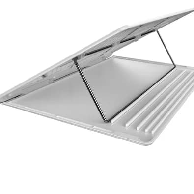 Suporte para Notebook Baseus Let's Go Mesh, com Ajuste de Altura, Branco e Cinza - SUDD-2G