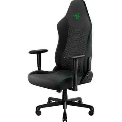 Cadeira Gamer Razer Iskur V2 X, Até 136Kg, Reclinável, Almofada, Cilindro de Gás Classe 4, Tecido, Preta - RZ38-05310100-R3UA
