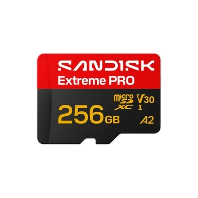 Cartão de Memória Sandisk Extreme Pro MicroSD 256GB, UHS-I, Classe 10, com Adaptador - SDSQXCJ-256G-GS6MA