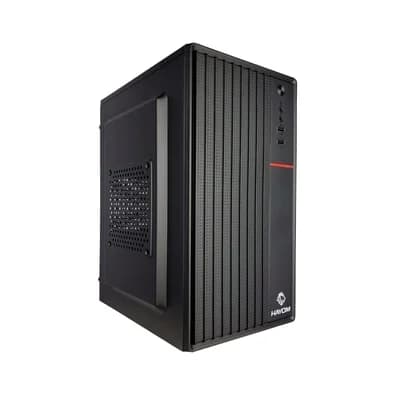 Gabinete Office Hayom GB1755, Mid Tower, Micro-ATX, Preto - GB1755