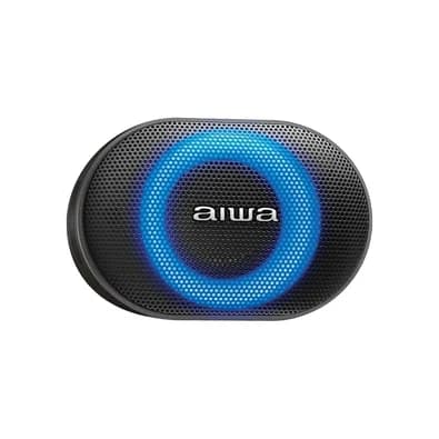 Caixa de Som AIWA AWS-SP-06-B, 10W, Bluetooth, IPX6, Bateria até 12 Horas, Bivolt, Preto - AWS-SP-06-B