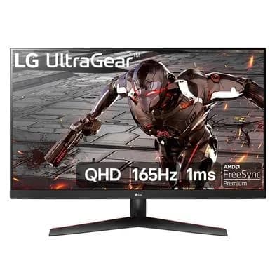 Monitor Gamer LG UltraGear 32", 2K QHD, 165Hz, 1ms, VA, FreeSync Premium, G-Sync, HDR10 - 32GN600-B
