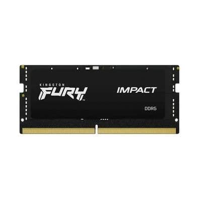 Memória RAM para Notebook Kingston Fury Impact, 16GB, 5600MHz, DDR5, CL40, Preto - KF556S40IB-16