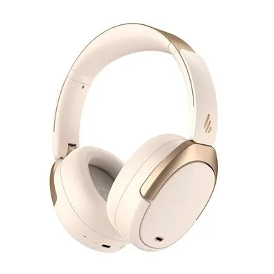 Edifier WH950NB Fone de Ouvido Bluetooth Over-Ear com Cancelamento de Ruído - Marfim