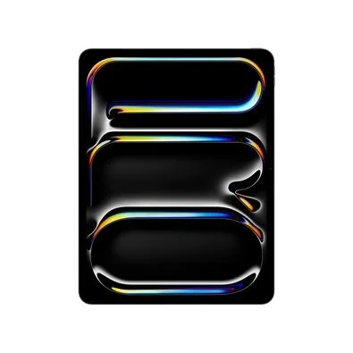 Apple iPad Pro de 13 polegadas (M4) Wi‑Fi 256 GB, vidro convencional, preto-espacial