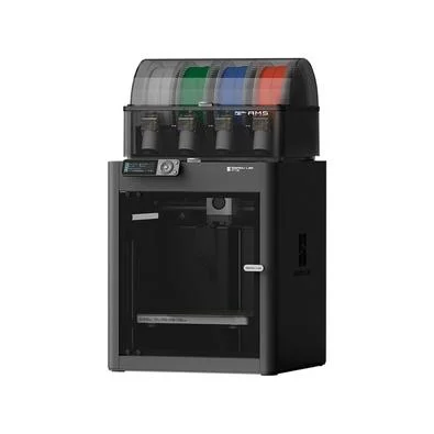Impressora 3D Bambu Lab P1S com AMS, Velocidade de Impressão 500mm/s, Wi-Fi, Bluetooth, Bambu-Bus, Bivolt - PF001-U+SA001