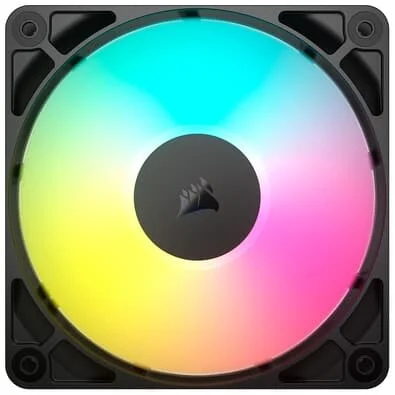 Ventoinha Corsair RS140 ARGB, 140mm, PWM, Preto - CO-9050182-WW