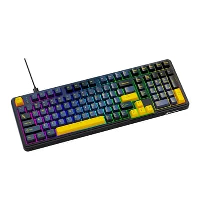 Teclado Magnético Gamer Attack Shark X98 HE, Rapid Trigger, 98 Teclas, Star Black, Preto - AS-X98HE-SB