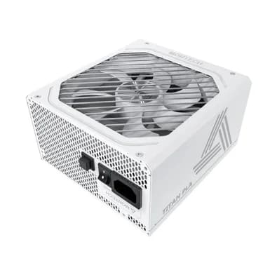 Fonte Montech TITAN PLA, 1000W, 80 Plus Platinum, Full Modular, ATX 3.1, PFC Ativo, Branco - TITAN PLA 1000W