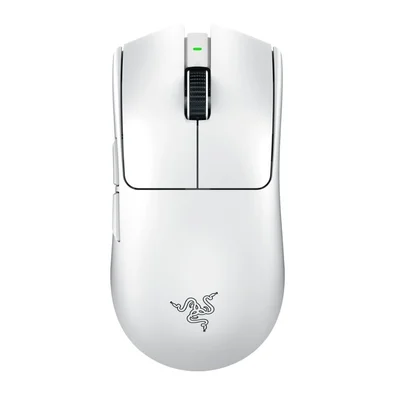 Mouse Gamer Sem Fio Razer Viper V3 Pro White Edition, Sensor Focus Pro, 35000 DPI, Bateria 95h, Polling Rate 8000Hz, Branco - RZ01-05120200