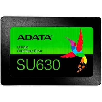 SSD Adata SU630, 480GB, 2.5", SATA III, Leitura: 520 MB/s, Gravação: 450 MB/s, Preto - ASU630SS-480GQ-R