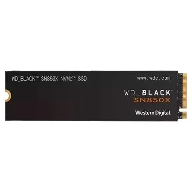SSD SanDisk SN850X Gaming Storage, 1TB, M.2 2280, PCIe 4.0 x4, NVMe, Leitura: 7300 MB/s, Gravação: 6300 MB/s, Preto - WDS100T2X0E