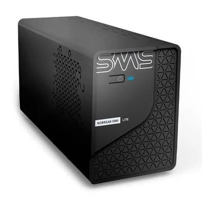 Nobreak SMS Lite 1200S, 1200VA, 220V, Autonomia de 55Min, Preto - 0029204