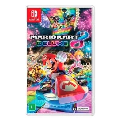Jogo Mario Kart 8 Deluxe, Nintendo Switch - HBCPAABPA
