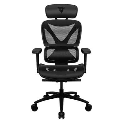 Cadeira Office ThunderX3 XTC Mesh, Até 150Kg, Reclinável, Braço 3D, Cilindro de Gás Classe 4, Nylon, Preto - 79603