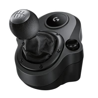 Câmbio Logitech G Driving Force, Compatível com Volantes Logitech G923, G29 e G920 para PS5, PS4, Xbox Series X e Series S, Xbox One, PC - 941-000119