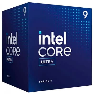 Processador Intel Core Ultra 9 285, 3.2GHz (5.4GHz Turbo), Cache 36MB, 24 Núcleos, 24 Threads, LGA 1851, Com Vídeo Integrado - BX80768285