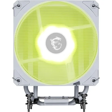 Air Cooler Gamer MSI MAG COREFROZR AA13 White, ARGB, AMD e Intel, 120mm, Branco - CFAA13W