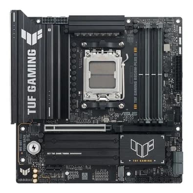 Placa Mãe ASUS TUF GAMING B850M-PLUS II, AMD AM5, mATX, DDR5, Preto - 90MB1MT0-M0EAY0