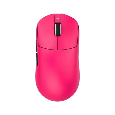 Mouse Gamer Sem Fio Attack Shark X8SE, 25000 DPI, Switch Huano, Tri-Mode Wireless Bluetooth USB-C, Berry Red - X8SE