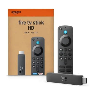 Amazon Fire TV Stick HD (2ª geração / 2026) com Controle Remoto por Voz com Alexa