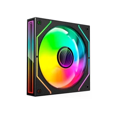 Ventoinha C3Tech F9-L330BKRGB, 120mm, ARGB, 4 Pinos, Preto - F9L330BKRGB