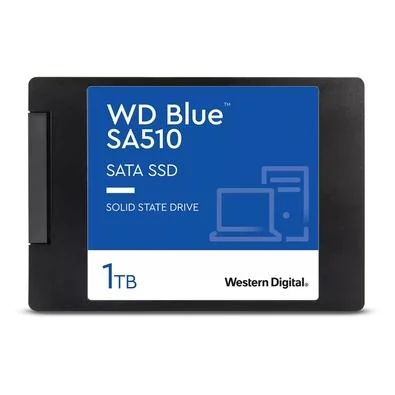 SSD SanDisk, 1TB, 2.5", SATA III, Leitura: 560 MB/s, Gravação: 520 MB/s, Preto - WDS100T3B0A