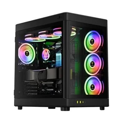 Gabinete Gamer Gamdias Neso P1 B, Full Tower, ATX, Lateral em Vidro Temperado, Sem FANs, Preto - NESO P1 B