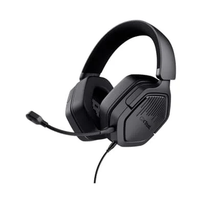 Headset Gamer GXTrust 492 Carus, Multiplataforma P3, Microfone Destacável, Preto - 25447