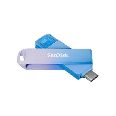 Pen Drive 128GB SanDisk Phone Drive Creator Series, USB-C 3.2 e Lightning - SDIXD0N-128G-GN6TP