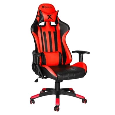 Cadeira Gamer Xtrike Me GC-905, Até 120kg, Reclinável, com Almofadas, Cilindro de Gás Classe 2, Vermelho - GC-905