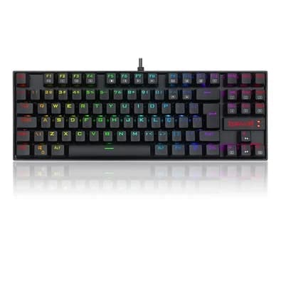 Teclado Magnético Gamer Redragon Kumara Pro, RGB, Switch Brown, USB, ABNT2, Preto = K552RGB-PRO (PT-BROWN) V2