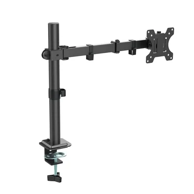 Suporte de Mesa Articulado para Monitor de 13" a 32" Ergofirst, Ajuste de Inclinação, Altura e Giro, Preto - G01-C012