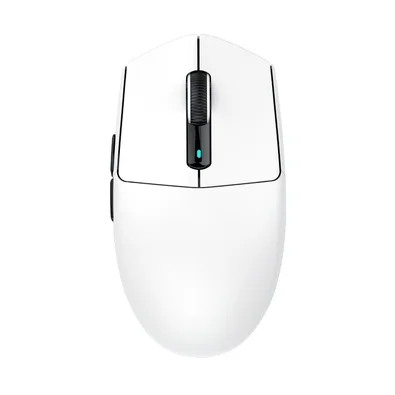 Mouse Gamer sem Fio Attack Shark G3, 1000 Hz, 25000 DPI, Bluetooth - Branco