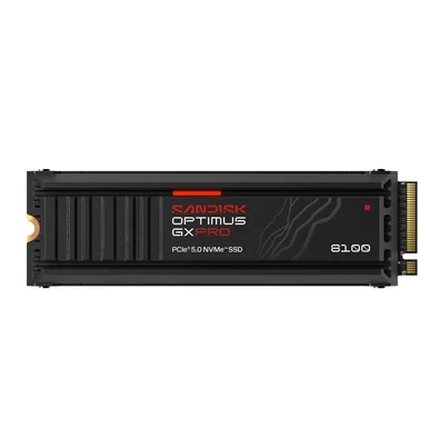 SSD SanDisk Optimus GX PRO 8100, 1TB, M.2 2280, PCIe 5.0 x4, NVMe, Leitura: 14900 MB/s, Gravação: 11000 MB/s - SDSP82100TAN-000E0