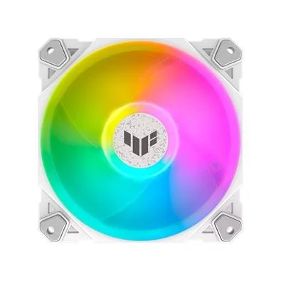 Ventoinha ASUS Tuf Gaming TF120, 120mm, Led ARGB, Branco - 90DA0033-B00000