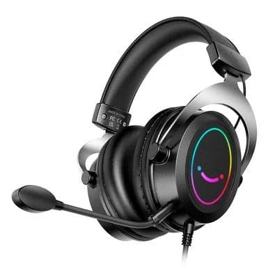 Headset Gamer Fifine H3, RGB, P3, PS4, PS5, XBOX, Preto - H3