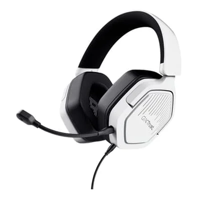 Headset Gamer GXTrust 492W Carus, Multiplataforma P3, Setup White, Branco - 25448