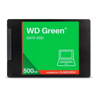 SSD SanDisk WD Green, 500GB, 2.5", SATA III, Leitura: 545 MB/s, Gravação: 430 MB/s - WDS500G5G0A