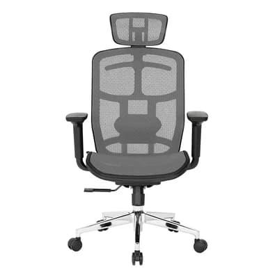 Cadeira de Escritório Ergonômica DT3 Diana, Até 100Kg, Cilindro Classe 4, Cinza - 14513-4