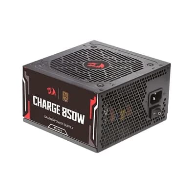Fonte Gamer Redragon Charge, 850W, ATX, 80 Plus Bronze, Preto - FRC-850