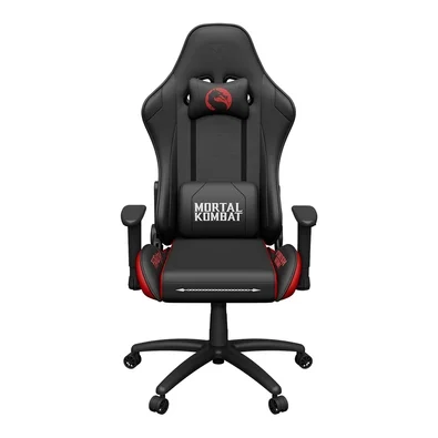 Cadeira Gamer ThunderX3 TGC12 Warner, Edição Mortal Kombat V2, Preto e Vermelho - 87000