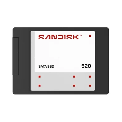 SSD SATA III SanDisk 500GB 520, Preto - SDSS51500GAB-000G0