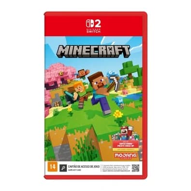 Jogo Minecraft, Nintendo Switch 2 - NSCA10000079FGR