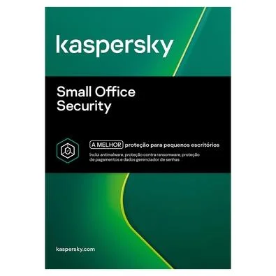 Kaspersky Small Office Security 50 usuários 100 dispositivos + 5 Server - 2 anos, Digital para Download - KL4541KDQDS
